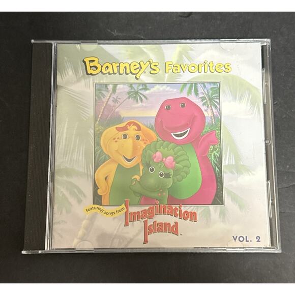 Barney Favorites Volume 2 Imaginations Island Stickers Just Imagine Mister Sun - Picture 1 of 4